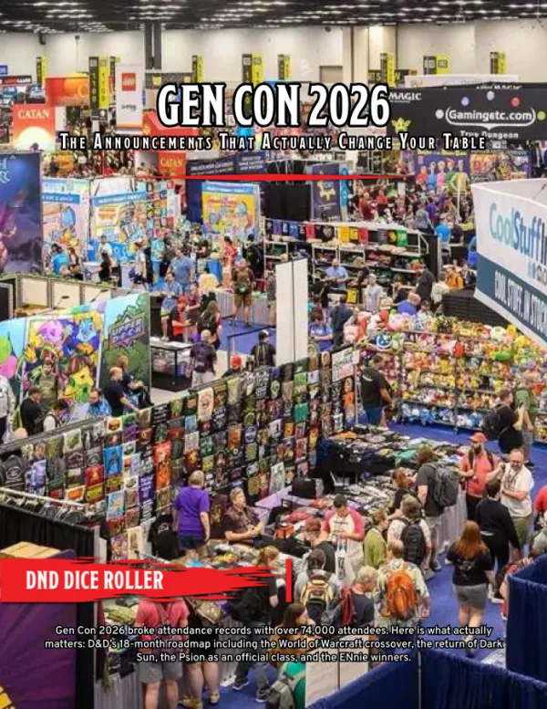 Gen Con 2026 — cover